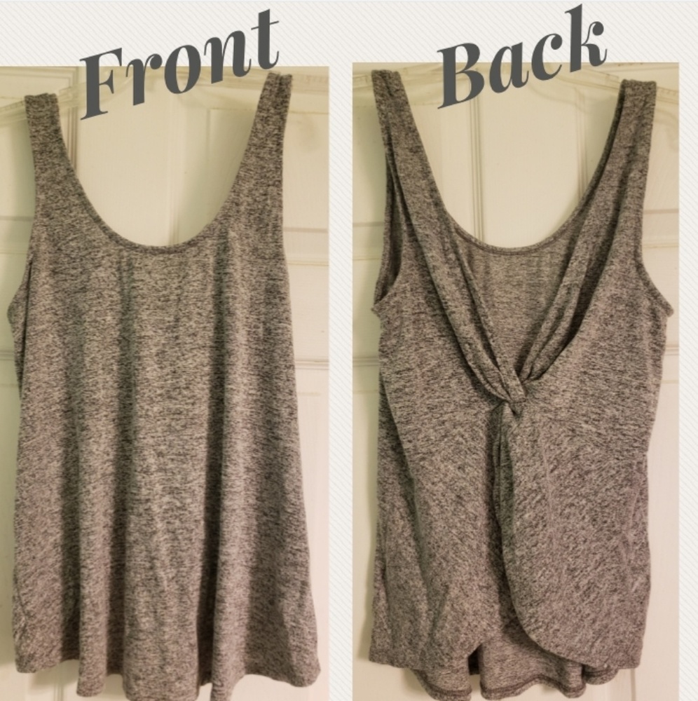 EXPRESS Gray Tank Top